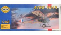 SMÊR 0107 B, Avro 504K.