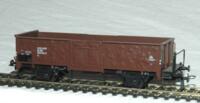 Klein Modellbahn 3096. DSB åben godsvogn med platform.