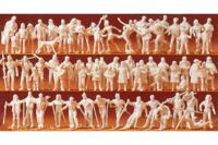 Preiser 16347. 65 stk umalede figurer.